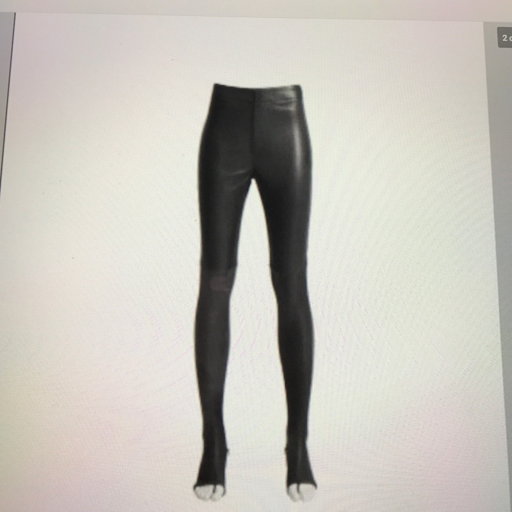 Maison Martin Margiela H&M Leather Leggings