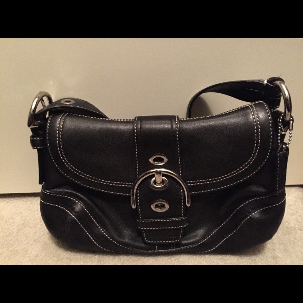 Small leather bag