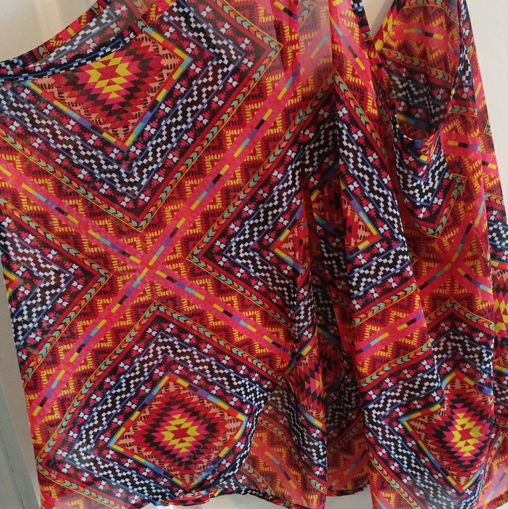 Summery open-back tank