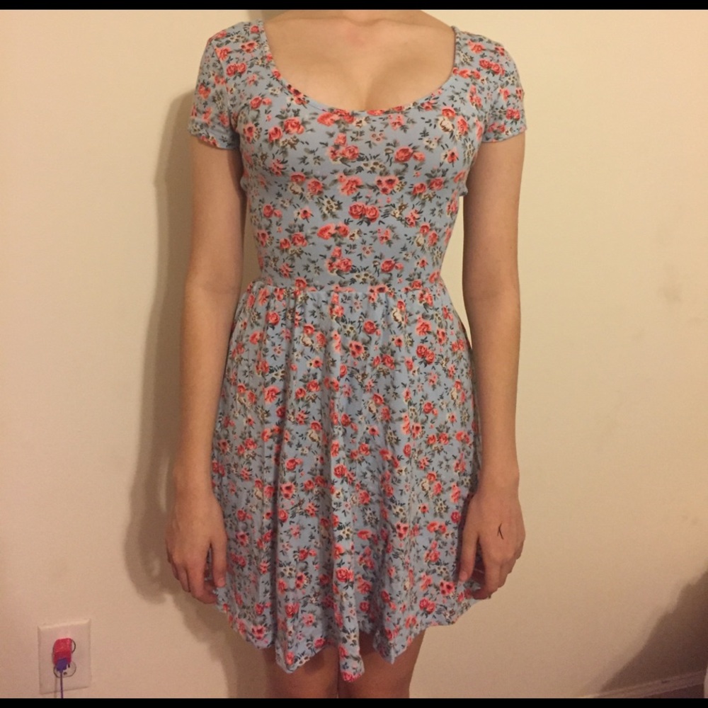 floral forever 21 dress