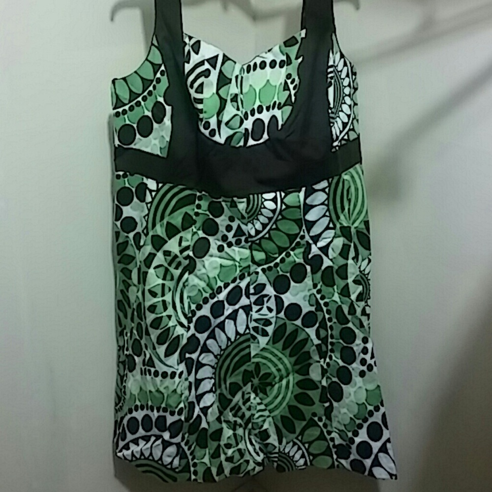 Multi Color print dress