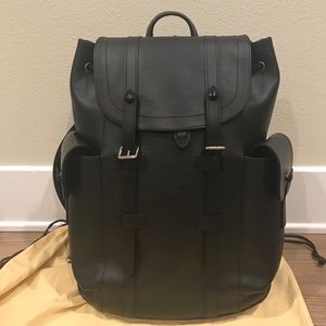 Louis Vuitton Christopher PM Noir Epi