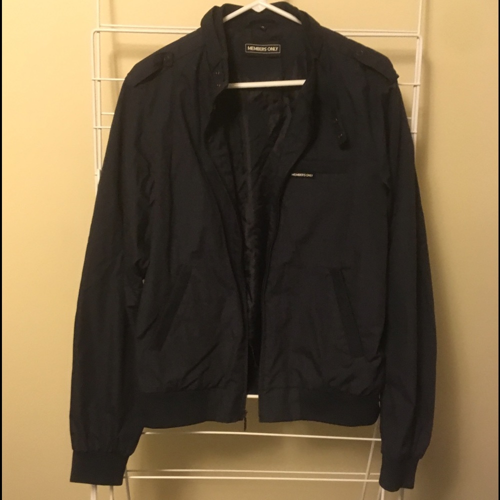 Members Only navy coat