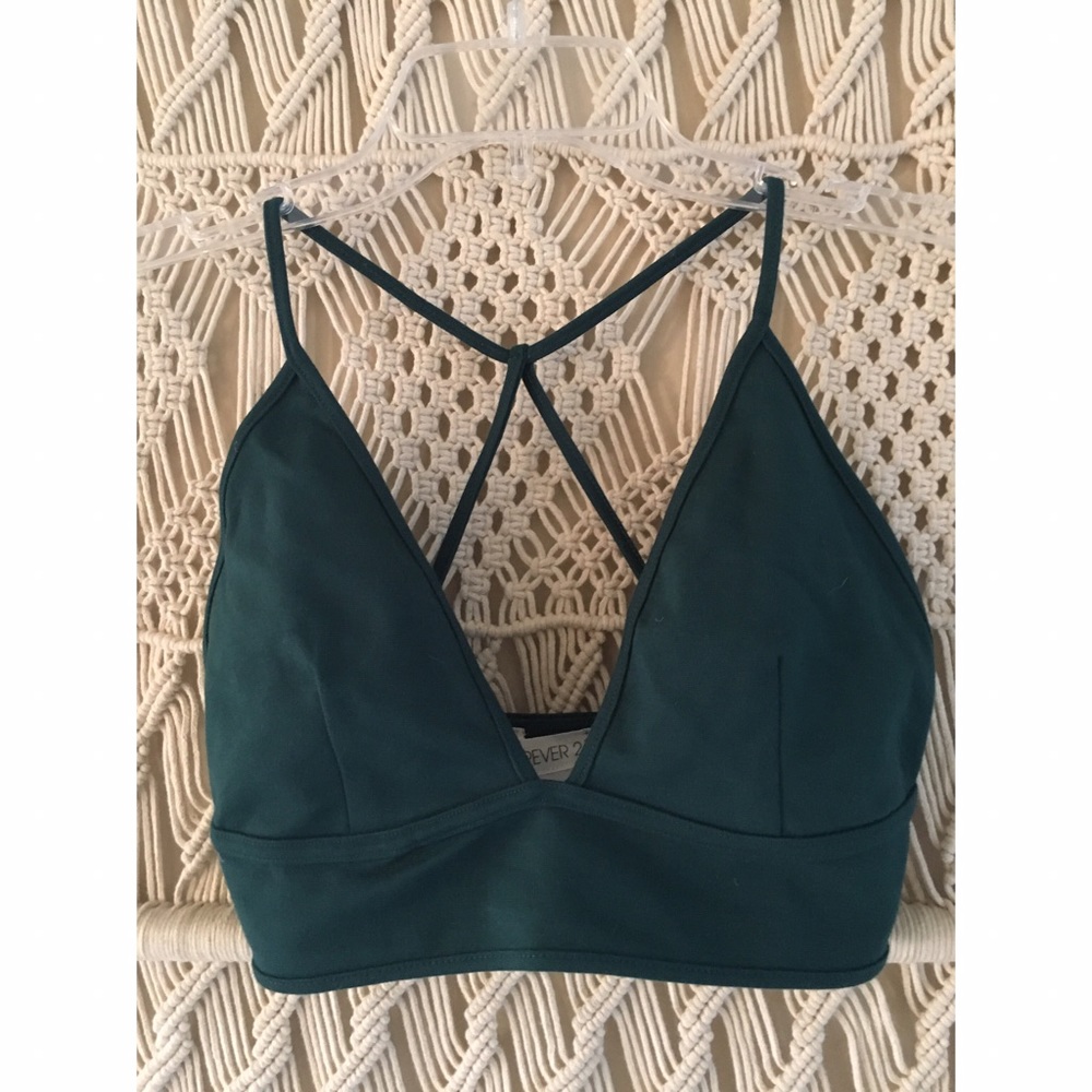 SOLD - Women's Seamless Cropped Strappy Halter