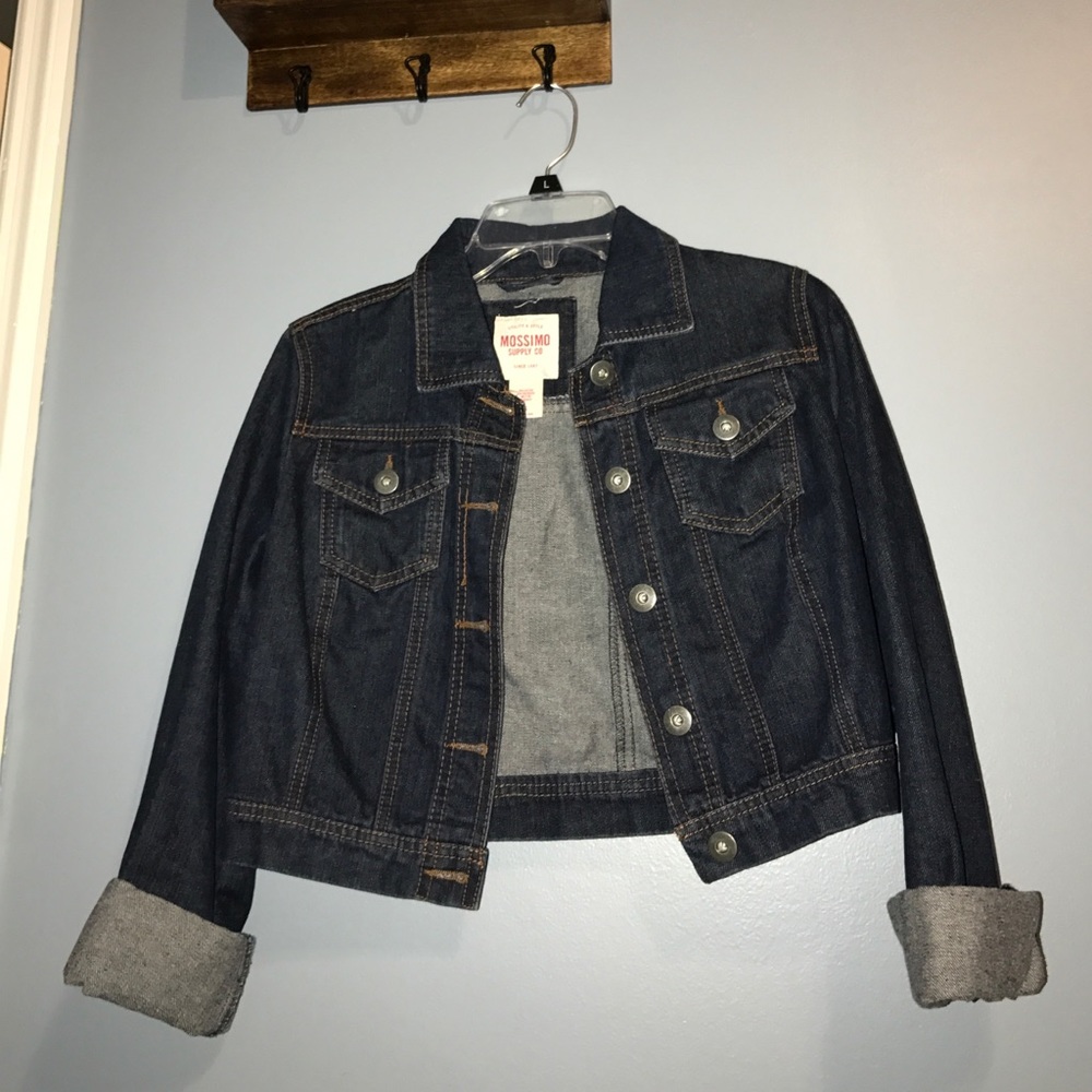 dark wash jean jacket