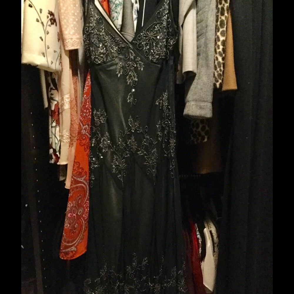 Beaded midi dress