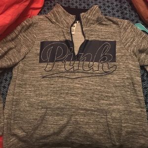 Pink by VS qaurter zip