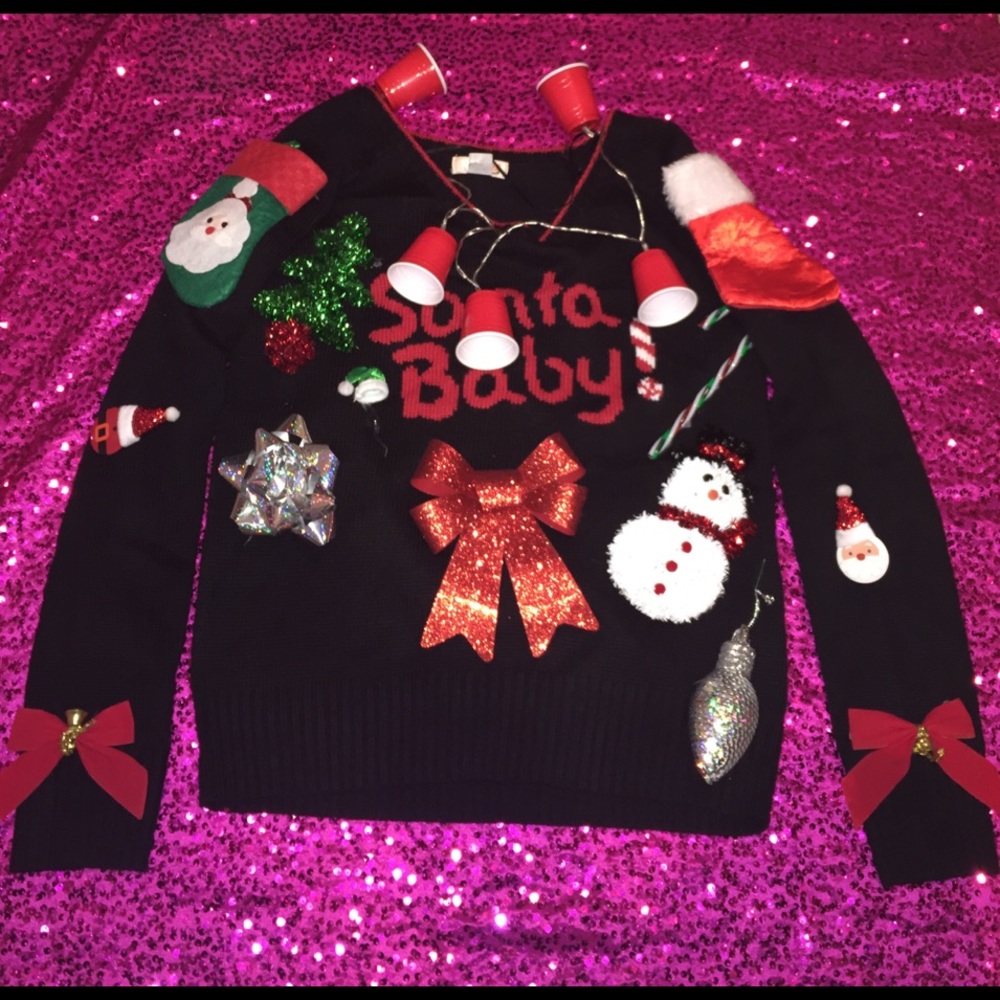 Lit Ugly Christmas sweater