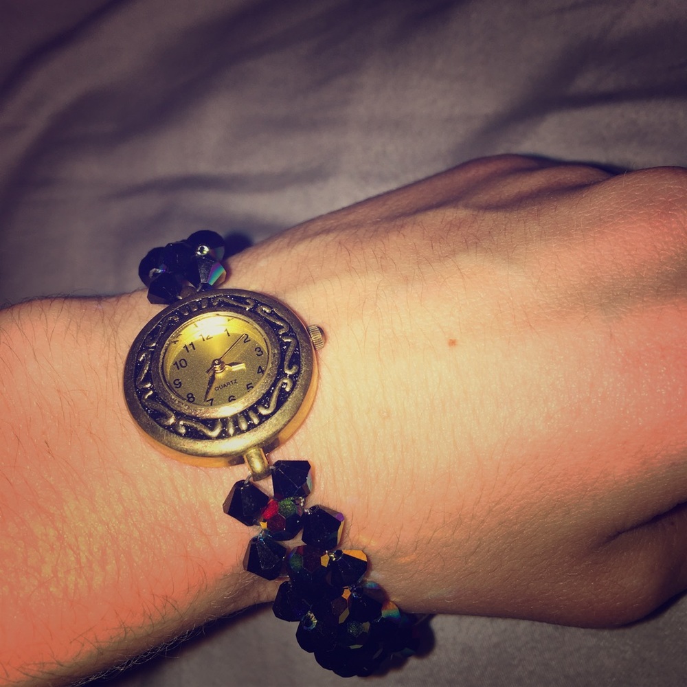 Swarovski crystal watch