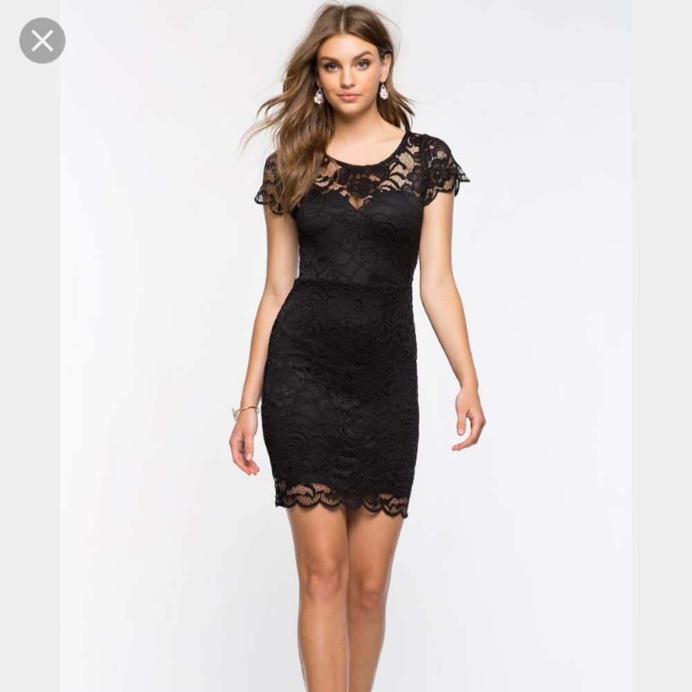 Agaci Black Dress