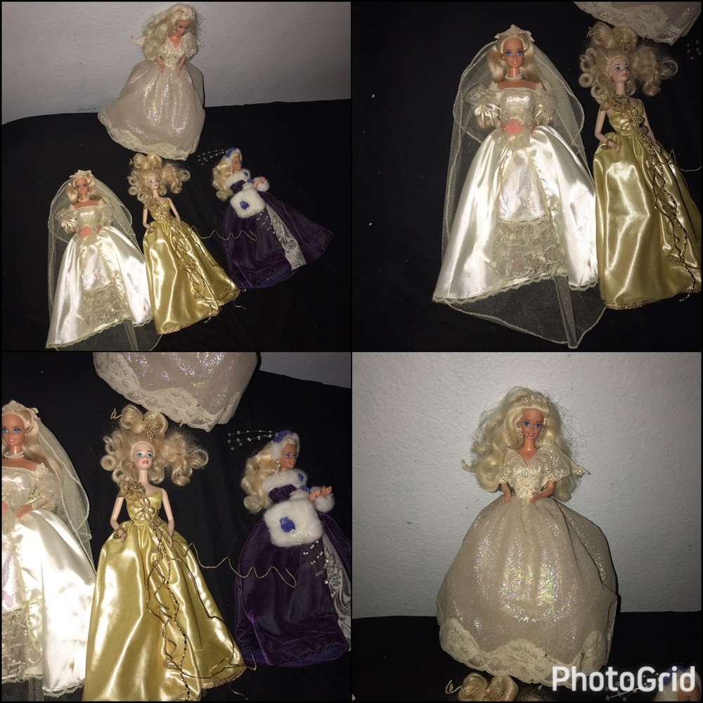 6 RARE BARBIE's