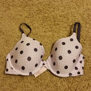 VS Polka Dot & checkered bra