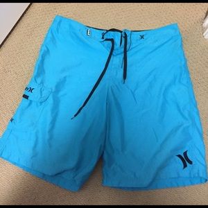 Blue Hurley Board Shorts