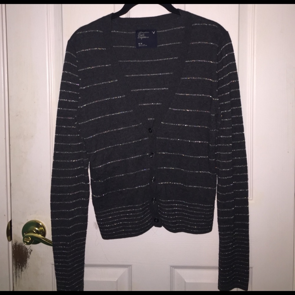 Dark grey cardigan