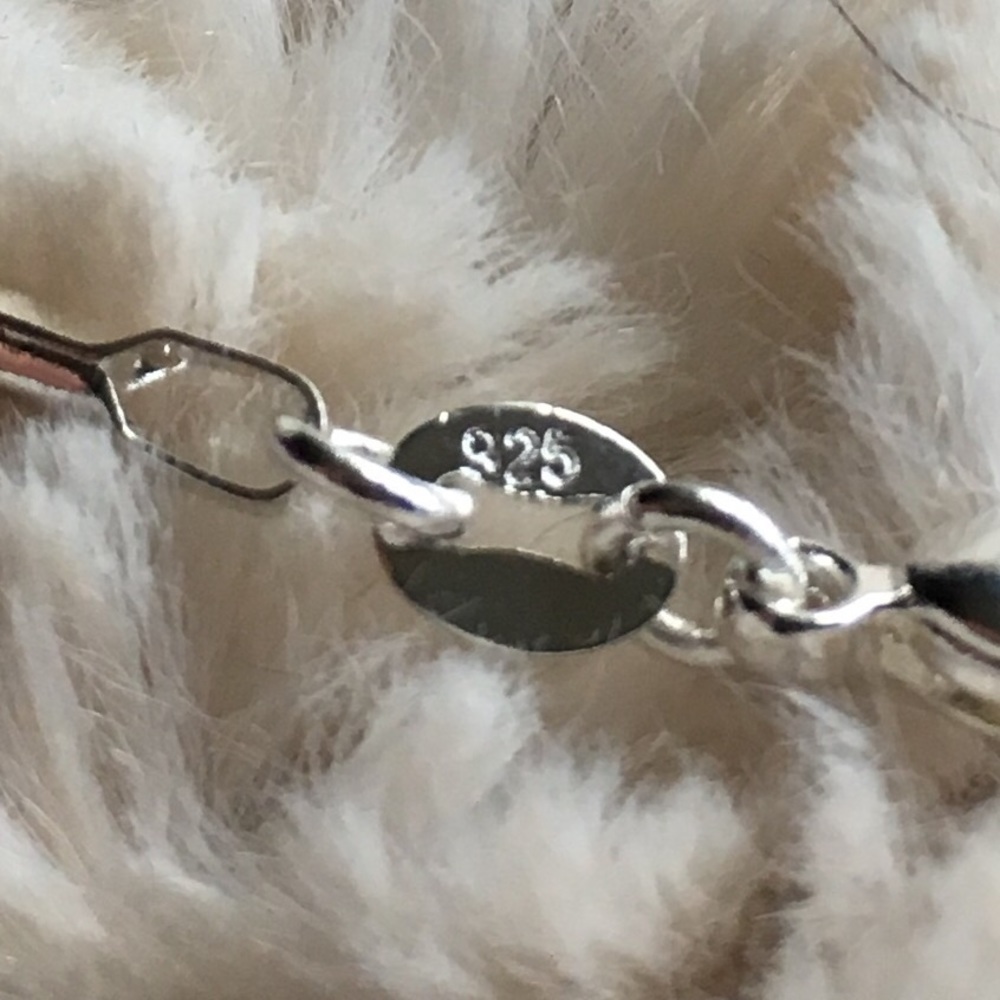 Drendite opal pendant Sterling Silver chain 925 - Picture 3 of 3