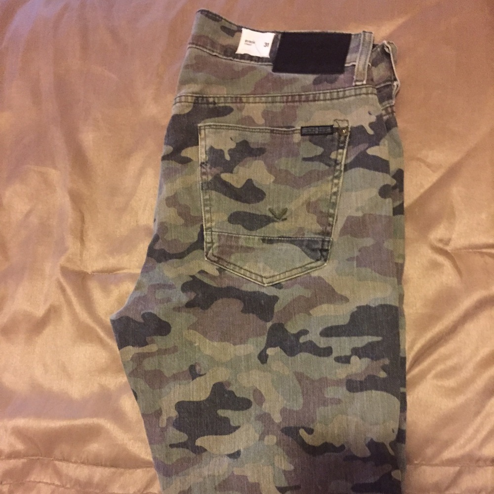 Hudson Jeans Camo Straight Leg