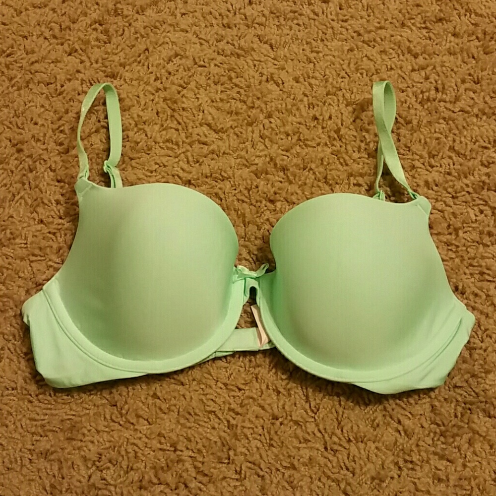 VS mint green bra