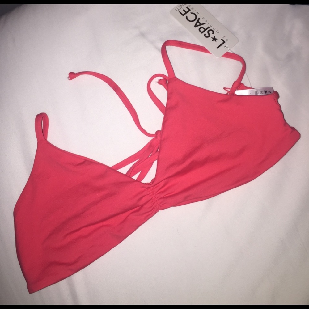 XS l space bikini pink