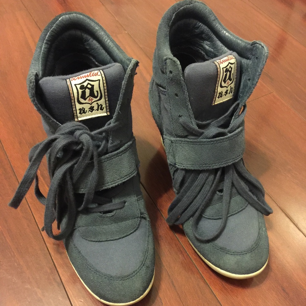 Ash Bowie Suede Sneakers Wedged