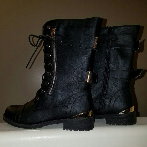 SOLD Combat Boots - Picture 4 of 4