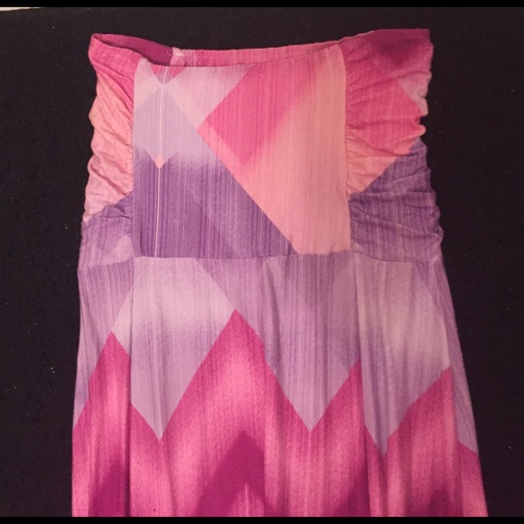 Jaclyn Smith Strapless Colorful Dress, MEDIUM - Picture 2 of 2