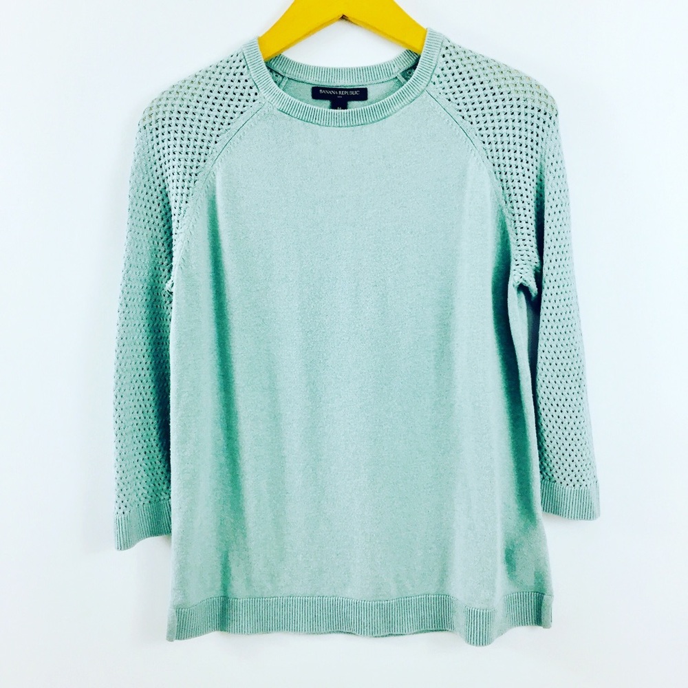 Banana Republic Knit robin egg blue