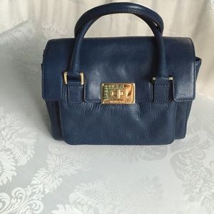 Micheal Kors navy satchel