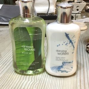 Bath and Body Works NWT shore gel& body lotion