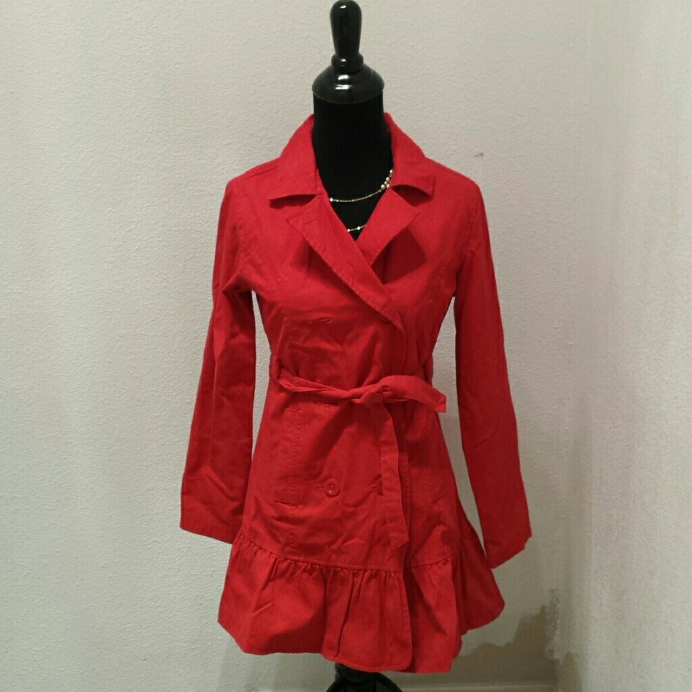 Children's Red Trench Coat from Crazy 8