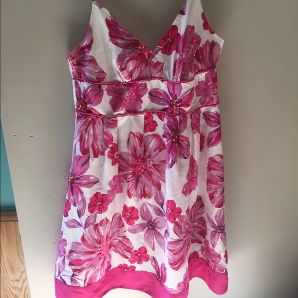 Guess Pink Flower Dress - Picture 1 of 5
