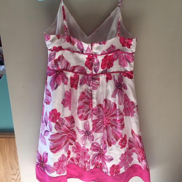 Guess Pink Flower Dress - Picture 2 of 5