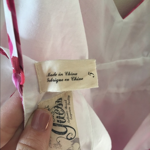 Guess Pink Flower Dress - Picture 4 of 5