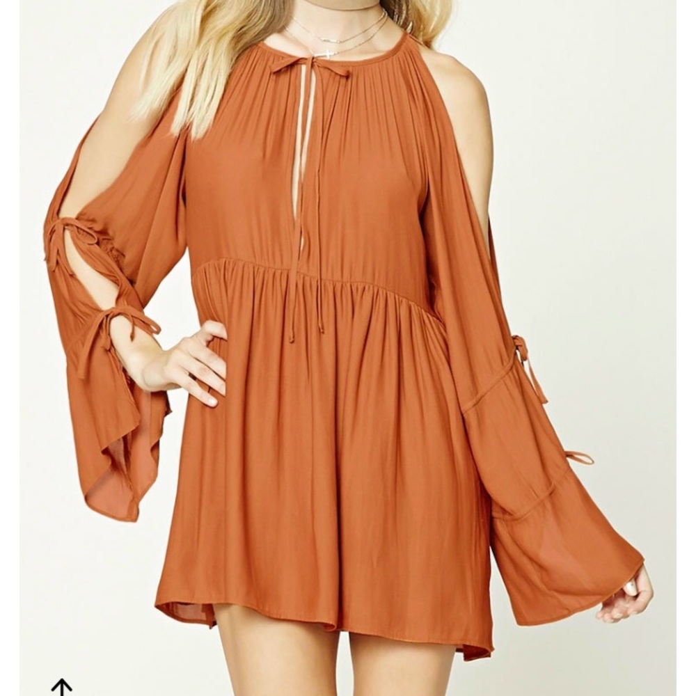 Contemporary Boho Swing Dress, light brown/tan