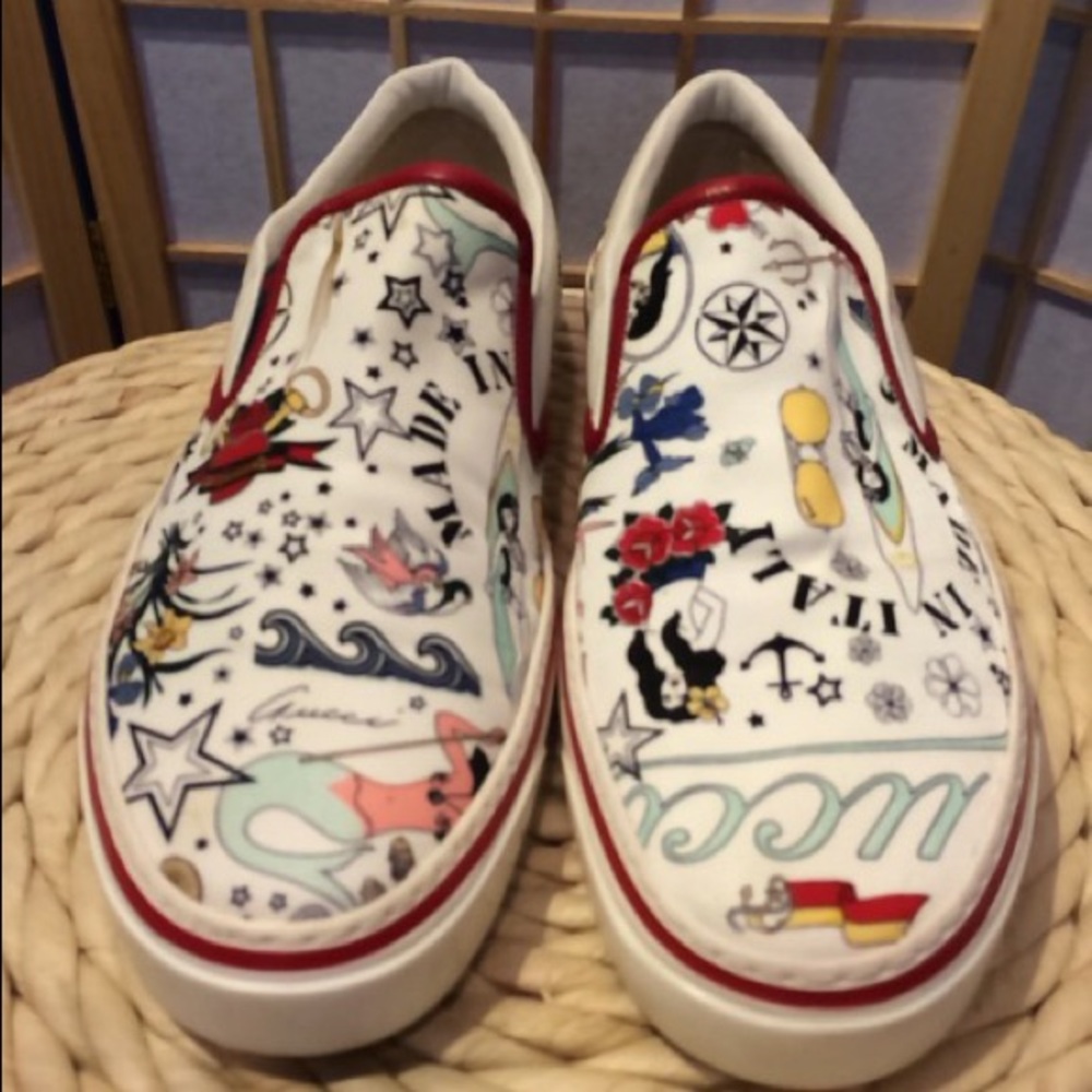 Men's Gucci mermaid vans