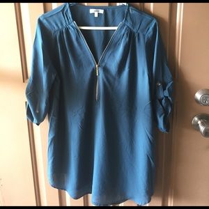 Marisol Teal Top NWOT