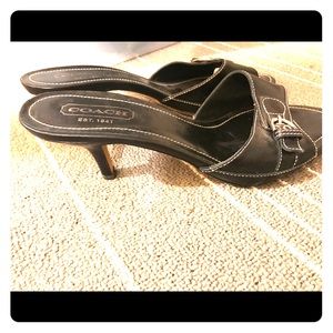 Coach kitten heels