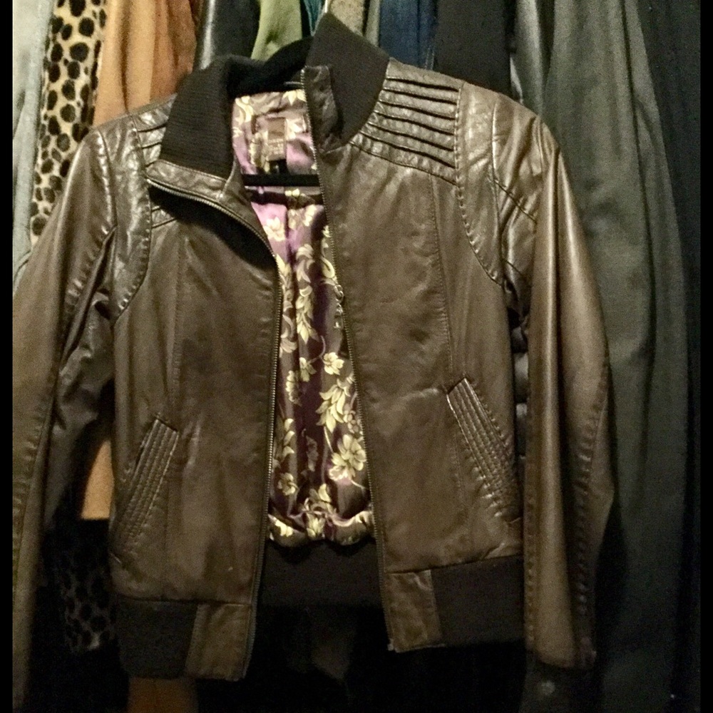 100% genuine leather jacket