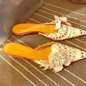 👉FINAL MARKDOWN Leather kitten heeled flats