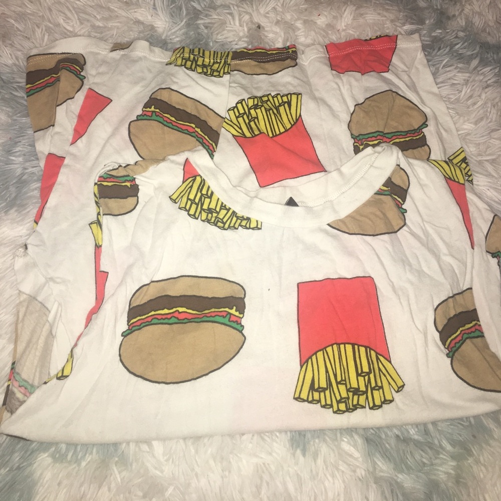 Hamburger & Fries Tank Top