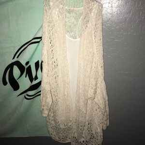 Hollister saggy knit cover up