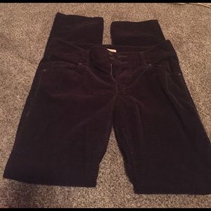 Brown corduroy pants