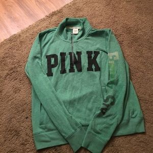 Green PINK sweater! Perfect for St Patties day!