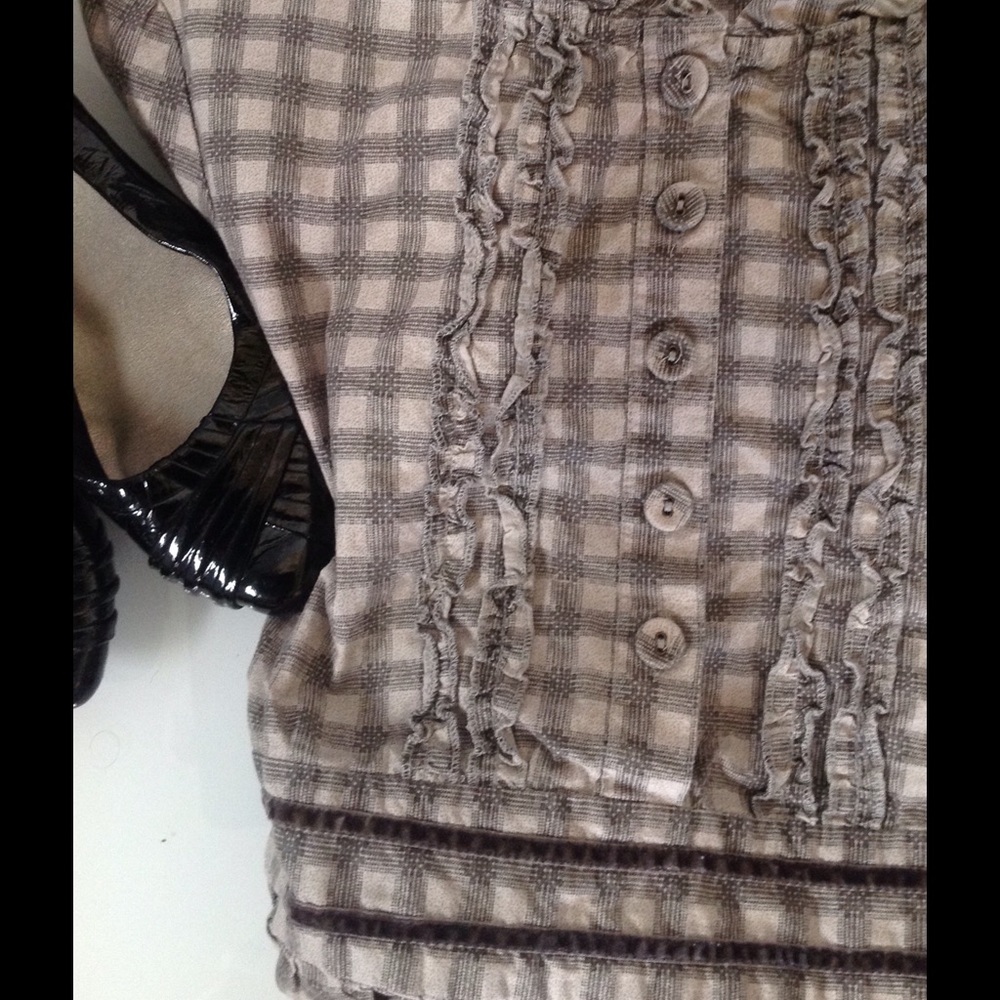 Kool hearts plaid dress