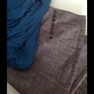 BCX grey pencil skirt