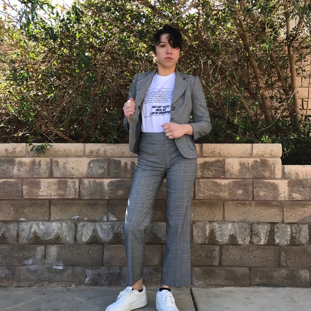 Petite women's suit