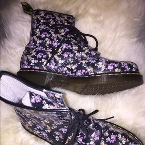 Floral Dr. Martens