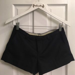 Gap Wool Dressy Shorts Navy Blue