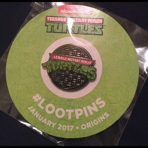 Lootcrate January 2017 Ninja Turtles Pin
