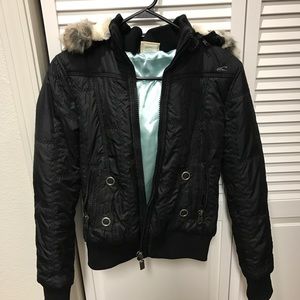 Rip Curl Winter Snow Puffy Fur Jacket