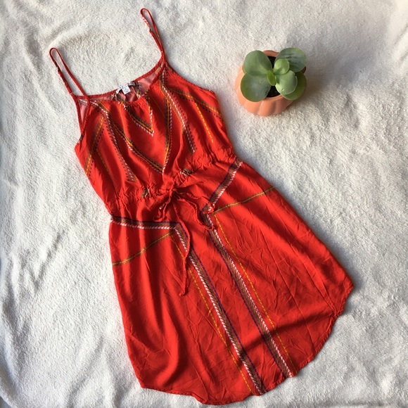 Impulse Dresses & Skirts - Red Summer Dress by Made Fashion Week